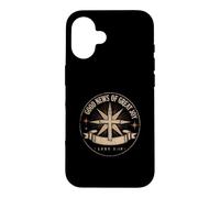 Good News Of Great Joy Luke 2:10 Christian Emblem Case for iPhone 16