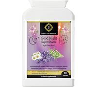 Good Night Super Snooze - Sleep Support with Chamomile & Lavender (Vegan Supplement)