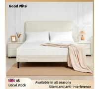 Good Nite 4.3" Memory Foam Mattress - Breathable Knit Cover, Soft Support for Single/Double Beds 135x190x11cm Single-Color