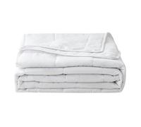 Good Nite Double Duvet 4.5Tog Summer Duvet Quilt Soft & Lightweight and Machine Washable, White with Corner Ties (Double 200×200cm)