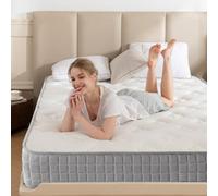 Good Nite Memory Foam Spring Hybrid Mattress, Silent Motion Isolation & Breathable Knit