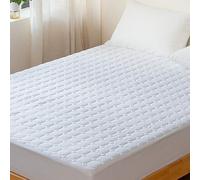 Good Nite Quilted Mattress Protectors King Extra Deep Ultra Soft Breathable Fitted Bed Cover with Elasticated Skirt (King)