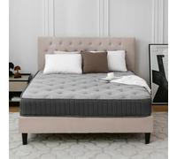 Good Nite Silent Hybrid Spring Memory Foam Mattress With Moisture Wicking Quilted Knit
