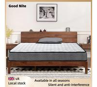 Good Nite Spring Mattress, 7-Inch Memory Foam with Soft Fire-Resistant Fabric, Medium，Single and double mattressesFirm Support 90x190cm Single-Color