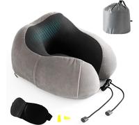 Good Nite Travel Pillow Neck Memory Foam Support Pillow for Adults Travel Airpl