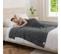 Good Nite Weighted Blanket Adult Heavy Weight Double Blanket for Improved Sleep Relaxes Body (Grey, 8kg, 150x200cm)
