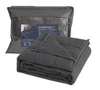 Good Nite Weighted Blanket Therapy Blanket for Adults Grey Relaxation Blanket Anti-Stress for and Relaxation Weighted Blanket (Grey, 150 x 200 cm, 6 kg)