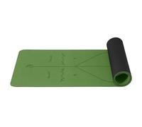 Good Nite Yoga Mats 6 mm Yoga Mat Gymnastics Mat TPE Sports Mat Non-Slip Fitness Mat Training Mat Pilates Mat for Yoga Pilates Training 183 x 61 x 0.6 cm