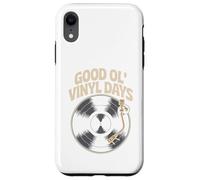 Good Ol’ Vinyl Days Retro Record Music Lover Design Case for iPhone XR