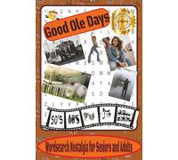 Good Ole Days Wordsearch Puzzle: Word search with Easy-to-Read print about retro bands, Classic Cars, Nostalgic history and more. | 6x9 inches, 110 ... Weddings, Parties, Bathroom reading and more