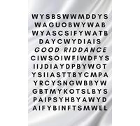 Good Riddance, A Swiftie Notebook: A Journal, Diary, or Notepad for Tortured Poets, Swiftys, Teens, Adults