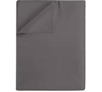 Good Sleep Bedding Flat Sheet King - 1 Pc, 100% Egyptian Cotton Flat King Sheets for Dorm, 1000 TC King Flat Sheet, Luxury Soft Flat Bed Sheets - Dark Grey
