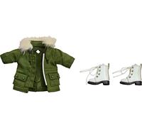 Good Smile Company - Nendoroid Doll Warm Clothing Boots & Mod Coat - Khaki Green Set