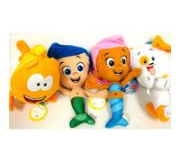 Good Stuff Bubble Guppies Gil Molly Mr Grouper Bubble Puppy 4 Plush Doll 8 inches
