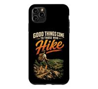 Good Things Come To Those Who Hike Hiking Hiker Gift Vintage Case for iPhone 11 Pro Max