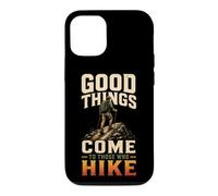 Good Things Come To Those Who Hike Hiking Hiker Gift Vintage Case for iPhone 12/12 Pro