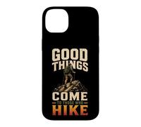 Good Things Come To Those Who Hike Hiking Hiker Gift Vintage Case for iPhone 14 Plus