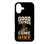 Good Things Come To Those Who Hike Hiking Hiker Gift Vintage Case for iPhone 17
