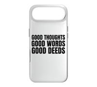 Good Thoughts Good Words Good Deeds/Positive Affirmation Case for iPhone Air
