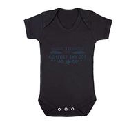 Good Tidings of Comfort and Joy [BCX] Baby Grow Vest, 0-3 Months, Black