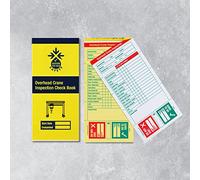 Good to Go Safety 51351 Overhead Crane Check Book, 25 Inspections
