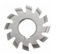 Good Toughness Involute Gear Milling Cutter, PA20 HSS Modulus Degrees Disc Spur 1pc(5*M1.75)