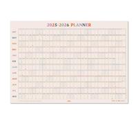 Good Tuesday - 2025-2026 Academic Wall Planner - This is the Year, Landscape - With Week Numbers & Moon Phases - Non-Toxic Vegetable Ink, 100% Recycled Matte Paper, UK Made