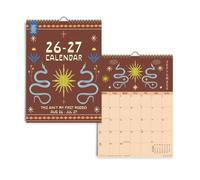 Good Tuesday 2026-2027 A4 Academic Calendar | Desert Dreams
