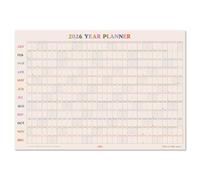 Good Tuesday - 2026 Year Wall Planner, This is the Year, Landscape - With Week Numbers & Moon Phases - Non-Toxic Vegetable Ink, 100% Recycled Paper - UK Made, Medium 70cm x 49cm
