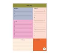 Good Tuesday - A5 Daily Planner Pad - 50 Tear Away Pages - Block My Life - Ideal for Students and Offices - Printed on 100% Recycled Uncoated Matte Paper - Made in the UK