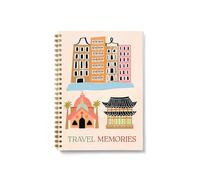 Good Tuesday - A5 Hardback Destinations Travel Journal with Trip Highlights and Memory Logs, Printed on Recycled Paper, Makes a Great Gift Idea for your Teacher and for Birthdays, Made in the UK