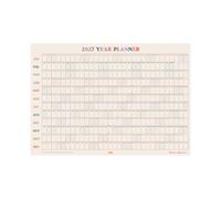Good Tuesday This is the Year 2027 Planner - Landscape Layout - with Week Numbers & Moon Phases - Non-toxic Vegetable Ink, 150gsm Bleed-proof Paper, UK Made, 70 x 49 cms