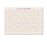 Good Tuesday - Year Wall Planner, This is the Year Planner A1 - Landscape Layout - with Week Numbers & Moon Phases - Non-toxic Vegetable Ink, 150gsm Bleed-proof Paper, UK Made, A1 (2027 Wall Planner)