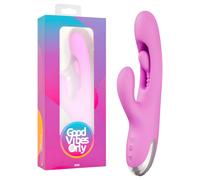 Good Vibes Only - clitoral vibrator with moving finger (purple)