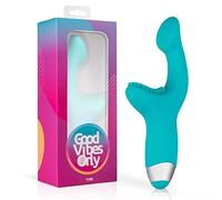 Good Vibes Only G-Spot Vibrator Yuki - for Double Stimulation of The G-Spot and Clitoris at The Same time - Blue Sex Toys for Women Vibrator Easytoys