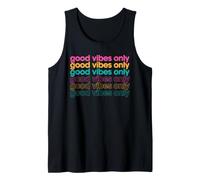 Good Vibes Only Inspirational Tank Top