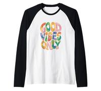 Good Vibes Only Raglan Baseball Tee