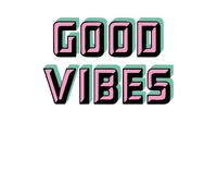 Good Vibes Women's T-Shirt - White - S - White