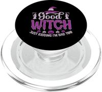 Good Witch Just Kidding I'm Bad Too PopSockets PopGrip for MagSafe