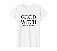 Good Witch - Most of The Time Value Graphic T-Shirt, Women, White, S