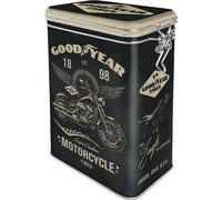 Nostalgic-Art Goodyear Gift Idea for Car and Motorcycle Fans, Metal, Vintage Design, 1.3 l