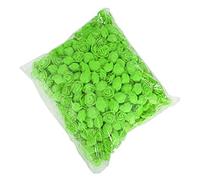 good01 500Pcs PE Foam Rose Head Artificial Flower for DIY Bear Doll Wedding Craft Making Fruit Green