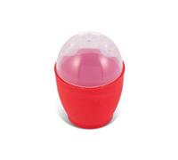 Good2Heat Microwave Cookware Red Round Plastic Easy Clean Bpa Free Egg Cooker Kitchen Tool With Lid