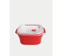 Good2Heat Microwave Steamer Red