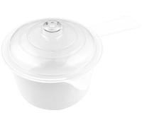 Good2Heat Non Stick Mini Saucepan and Lid for Microwave 600ml: BPA Free, Ready in 2 Minutes, Perfect for Quick Meals, Soup, Vegetables, Dishwasher Safe, Made in UK