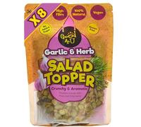 Good4U Roasted 100% Natural Salad Topper Garlic Mixed Seed with Garlic Herbs-High Protein and Gluten Free 8x125g