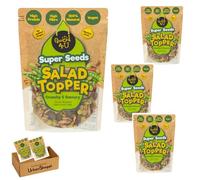 Good4U Super Salad Topper 150g - Tamari Roasted, High Protein & Fibre, Crunchy Vegan Topping for Salads, Bundle by UrbanShoppi (Pack of 4)