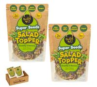 Good4U Super Salad Topper 150g - Tamari Roasted, High Protein & Fibre, Crunchy Vegan Topping for Salads, Bundle by UrbanShoppi (Pack of 2)