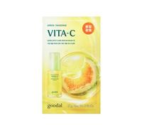 Goodal - Green Tangerine Vita C Dark Spot Care Serum Mask Alpha 2025 Version - 27g x 1 sheet