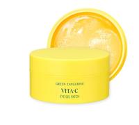 Goodal Green Tangerine Vitamin C Hydrating Eye Patch | 5 Minutes, Hydrating Gel Patch (60 Sheets)